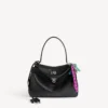 Llavero con dijes de Balenciaga estilo motero para mujer en rosa/negro Llavero con dijes de Balenciaga estilo motero para mujer en rosa/negro