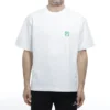Logotipo, respetuosa con el medio ambiente, manga corta, unisex, blanco 594579THV639000