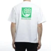 Logotipo, respetuosa con el medio ambiente, manga corta, unisex, blanco 594579THV639000