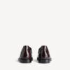 Mocasines cómodos para hombre en color burdeos oscuro