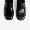 Mocasines cómodos para hombre en negro