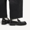 Mocasines cómodos para hombre en negro