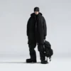 Mochila de esquí para hombre en negro Mochila de esquí para hombre en negro