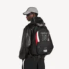 Mochila Explorer de Balenciaga para hombre | Colaboración con la NBA en negro/blanco/rojo bermellón Mochila Explorer de Balenciaga para hombre | Colaboración con la NBA en negro/blanco/rojo bermellón