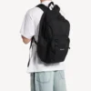 Mochila Explorer de múltiples bolsillos para hombre en negro Mochila Explorer de múltiples bolsillos para hombre en negro