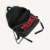 Mochila Tape Type para hombre en negro/rojo Mochila Tape Type para hombre en negro/rojo
