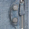 Monedero Le Cagole Denim con pedrería «Azul» 7767692109U4715