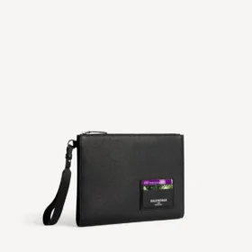 Monedero para tarjetas de crédito para hombre en negro