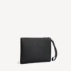 Monedero para tarjetas de crédito para hombre en negro Monedero para tarjetas de crédito para hombre en negro