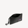 Monedero para tarjetas de crédito para hombre en negro Monedero para tarjetas de crédito para hombre en negro