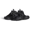 Mules 3XL «Malla negra y poliuretano» 742682W3XL11010