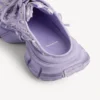 Mules a cuadros para mujer talla 3XL en color lila Mules a cuadros para mujer talla 3XL en color lila