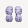 Mules a cuadros para mujer talla 3XL en color lila Mules a cuadros para mujer talla 3XL en color lila