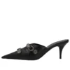 Mules Cagole de 80 mm «Negro» 714253WAD4E1081