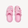 Mules Crocs™ para mujer con Jibbitz™ en rosa claro