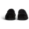 Mules de Crocs «Black Fake Fur on Rubber» 720762W0FOU1000