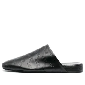 Mules de cuero «Black» 743926WB7221000
