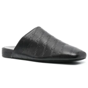 Mules de cuero «Black» 743926WB7221000