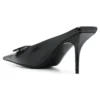 Mules de cuero Knife BB «Negro» 694722WBBI21000