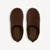 Mules de plataforma blanda Alaska para mujer en color espresso claro