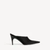 Mules Duchesse para mujer en negro Mules Duchesse para mujer en negro