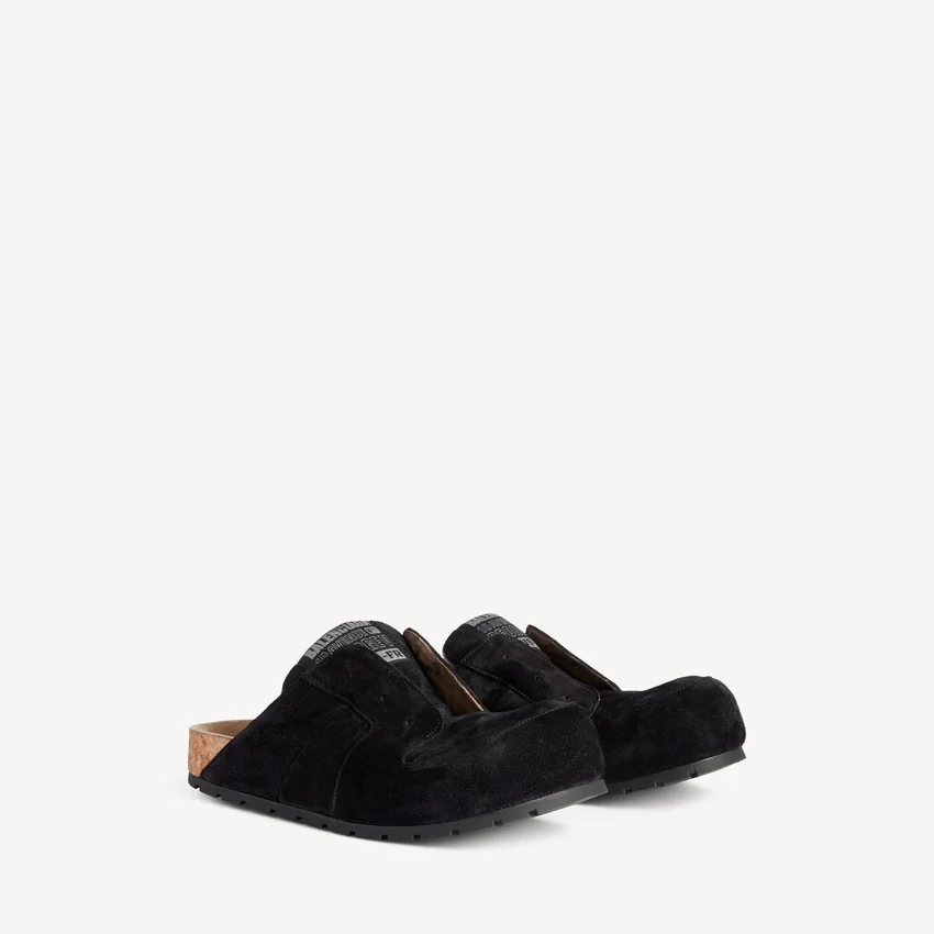 Mules Dumbo para hombre en negro Mules Dumbo para hombre en negro