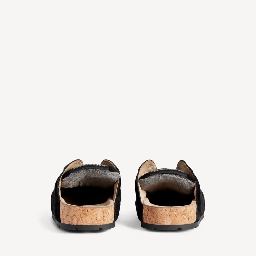 Mules Dumbo para hombre en negro Mules Dumbo para hombre en negro