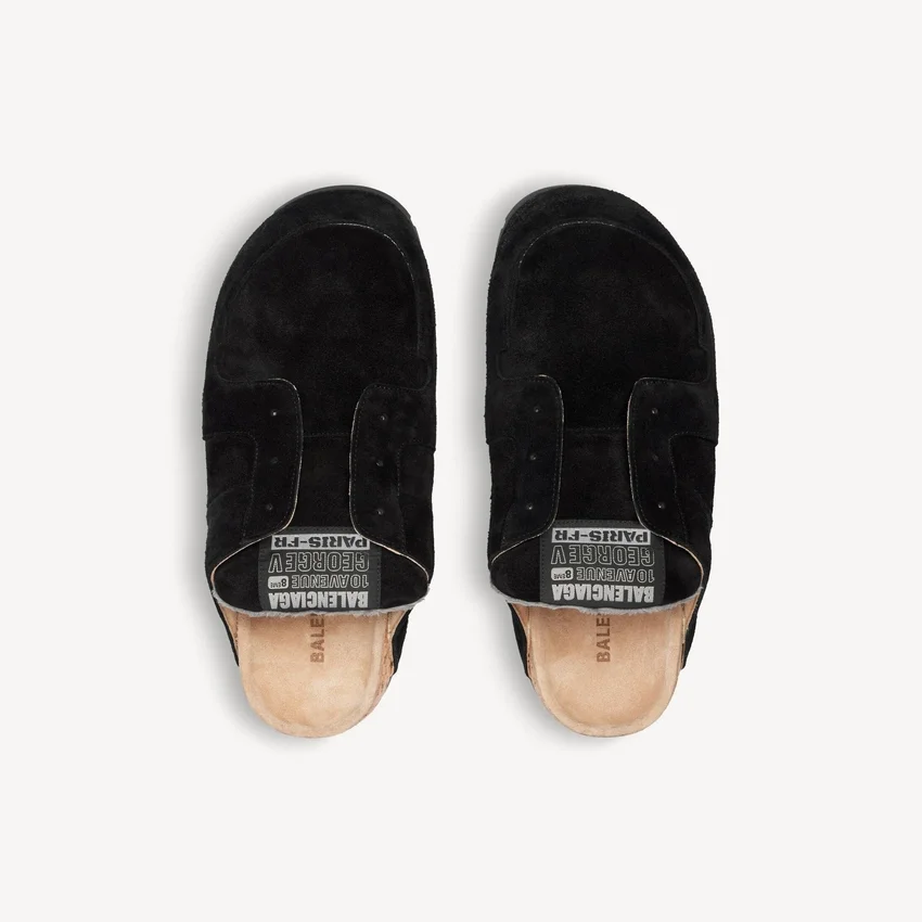 Mules Dumbo para hombre en negro Mules Dumbo para hombre en negro