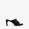 Mules Fargo para mujer en negro