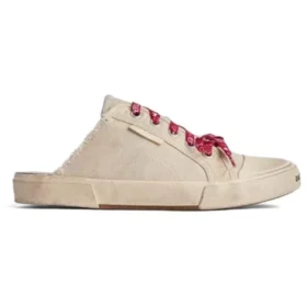 Mules Paris «Algodón desgastado blanco y goma blanca» 693952W3PA59060