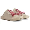 Mules Paris «Algodón desgastado blanco y goma blanca» 693952W3PA59060
