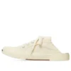 Mules Paris «Algodón desgastado blanco y goma blanca» 693953W3RC69090