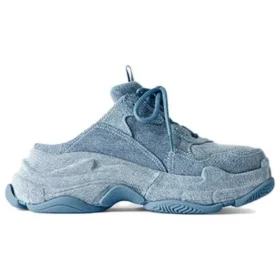 Mules Triple S «Azul» 755686W2DEN4000