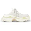 Mules Triple S «Blanco, doble espuma y malla» 755687W3SM29097