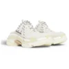 Mules Triple S «Blanco, doble espuma y malla» 755687W3SM29097
