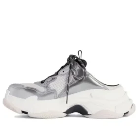 Mules Triple S «Silver» 755686W2FWM8191