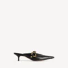 Mules urbanos para mujer en negro