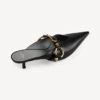 Mules urbanos para mujer en negro