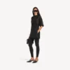 Mules urbanos para mujer en negro