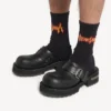 Mules Venom para hombre en negro Mules Venom para hombre en negro