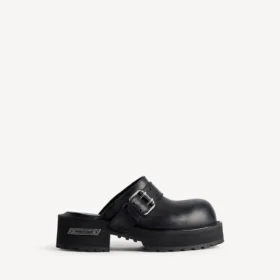 Mules Venom para mujer en negro