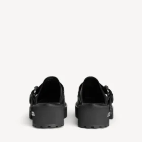 Mules Venom para mujer en negro
