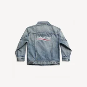Niños – chaqueta oversize de Political Campaign en azul claro