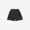 Niños – pantalones cortos de jogging en negro deslavado