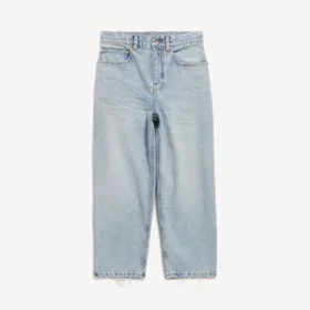 Pantalón capri Jackie para mujer en azul claro decolorado
