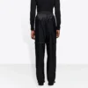Pantalón Track de nylon con cremallera «Negro» 621435TIO541000