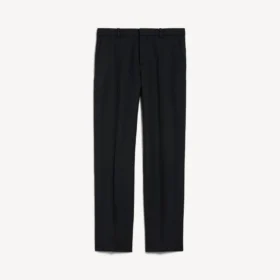 Pantalones ajustados de sastrería para hombre en negro
