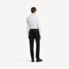 Pantalones ajustados de sastrería para hombre en negro Pantalones ajustados de sastrería para hombre en negro