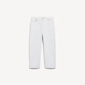 Pantalones capri Jackie para mujer en blanco