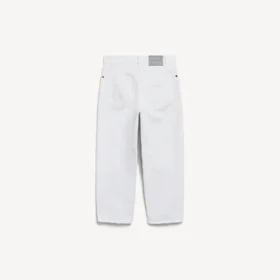 Pantalones capri Jackie para mujer en blanco